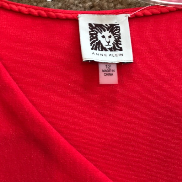 Red Ann Taylor dress - Picture 4 of 6